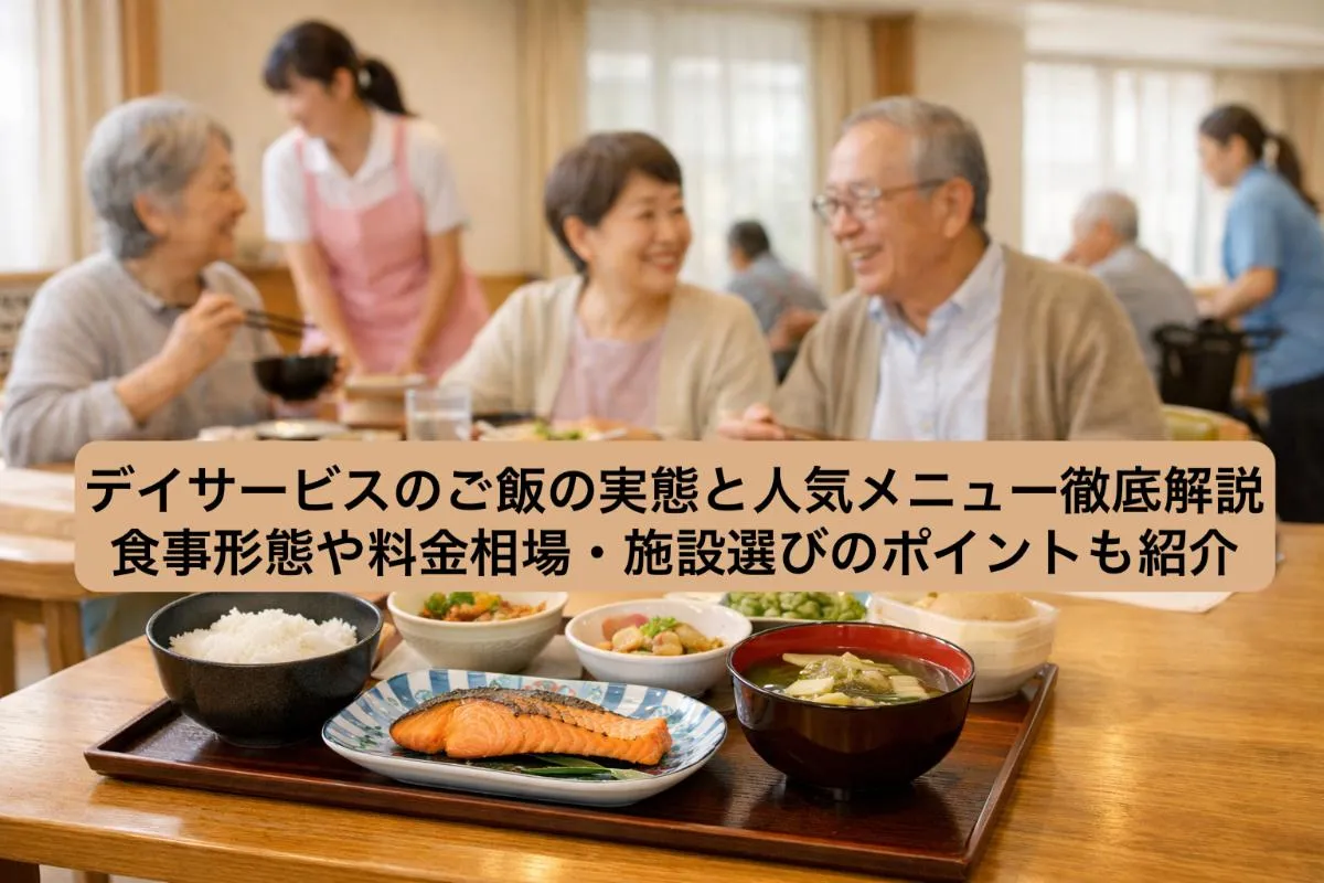 デイサービスのご飯の実態と人気メニュー徹底解説｜食事形態や料金相場・施設選びのポイントも紹介