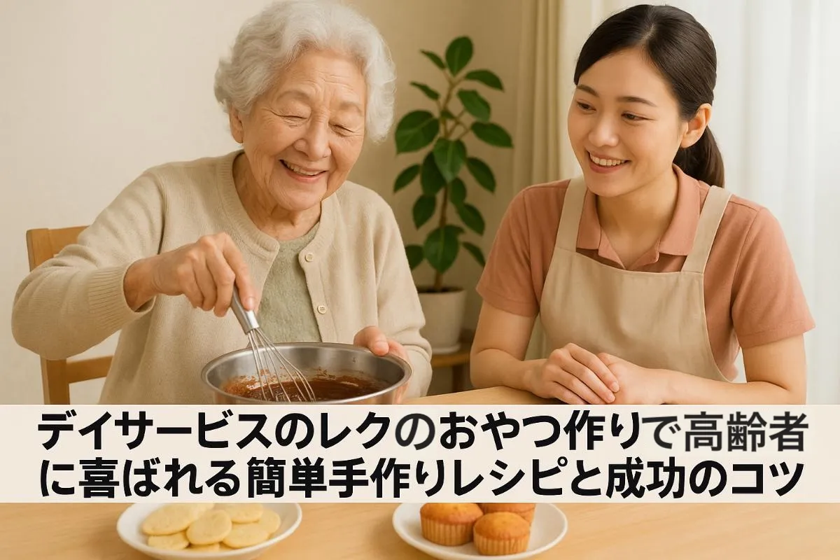 デイサービスのレクでおやつ作りが高齢者に喜ばれる簡単手作りレシピと成功のコツ