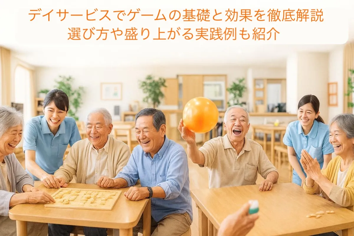 デイサービスでゲームの基礎と効果を徹底解説｜選び方や盛り上がる実践例も紹介